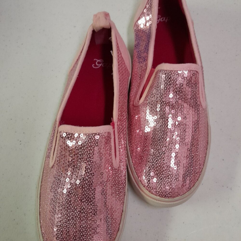 Girls Vintage Gap Sequin Shoes